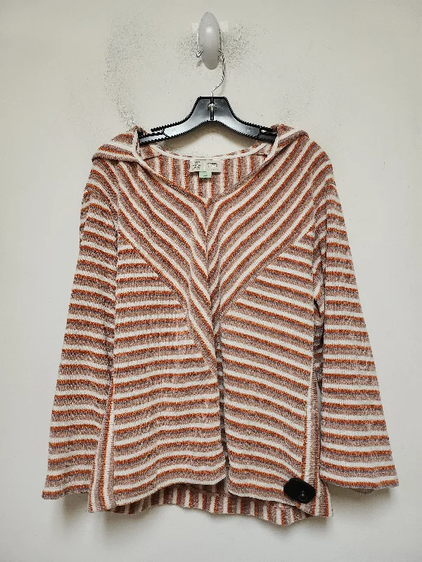 women's tops for smart casual looksTop Long Sleeve By Saturday/sunday In Striped Pattern, Size: Xs