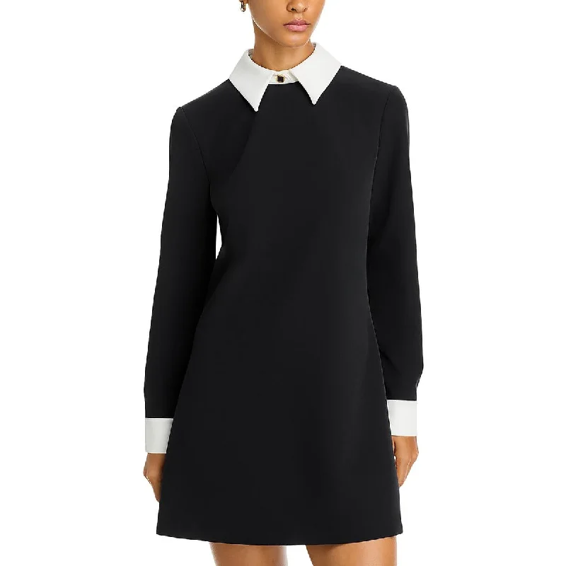 women's bodycon dressesFrench Connection Womens Collar Casual Mini Dress