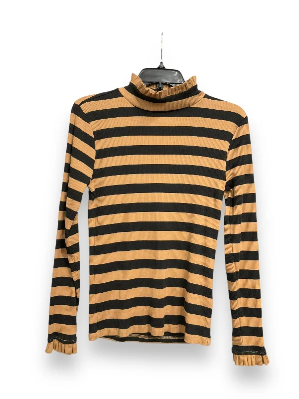 women's tops for maximalist fashion loversTop Long Sleeve By J. Crew In Striped Pattern, Size: M