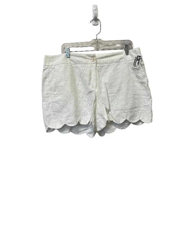 women's breathable shortsShorts By Crown And Ivy In White, Size: 16