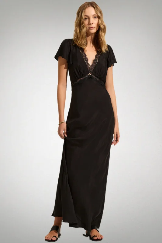 Organza DressAUGUST THE LABEL Womens Rianne Maxi Dress - Black