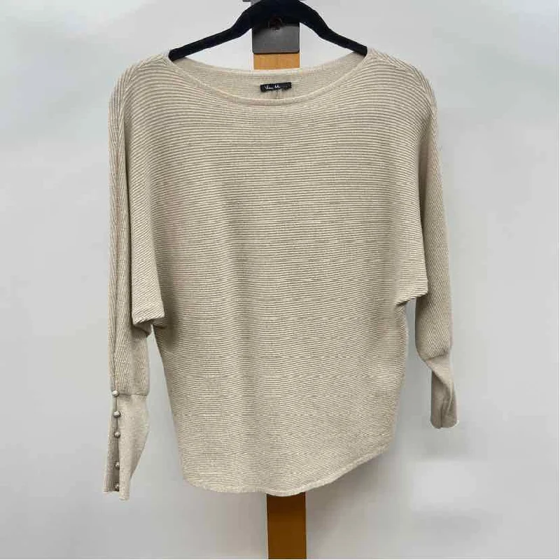 women's tops for gala dinnersVila Milano Women's Size S Stone Solid Sweater