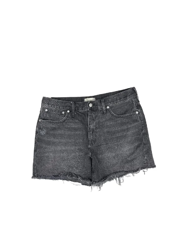 women's swim cover-up shortsShorts By Madewell In Black Denim, Size: 31