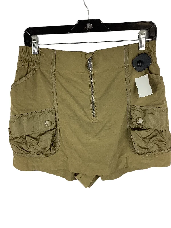 women's multi-pocket shortsShorts By Free People In Green, Size: M