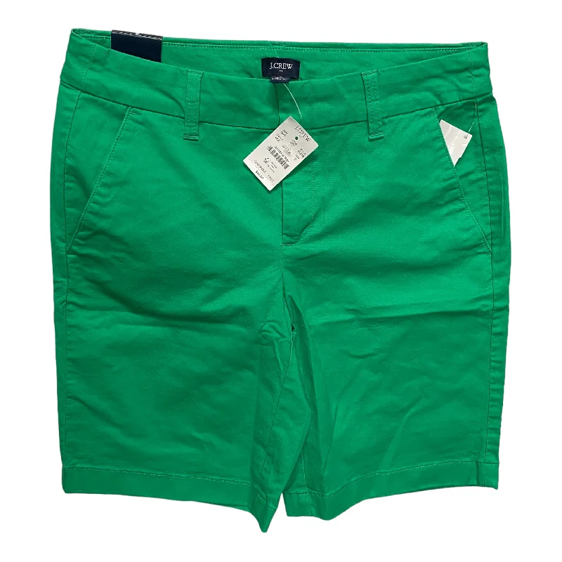 women's embroidered shortsShorts By J. Crew In Green, Size: 2