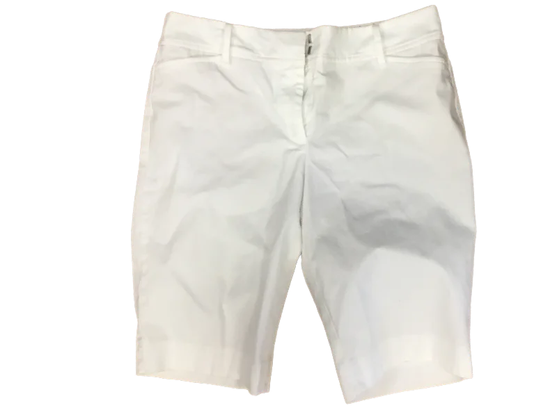 women's slim-fit shortsShorts By Talbots In White, Size: 4petite