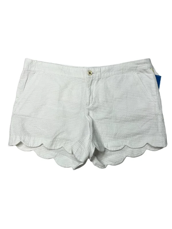 women's wedding shortsShorts By Lilly Pulitzer In White, Size: 14