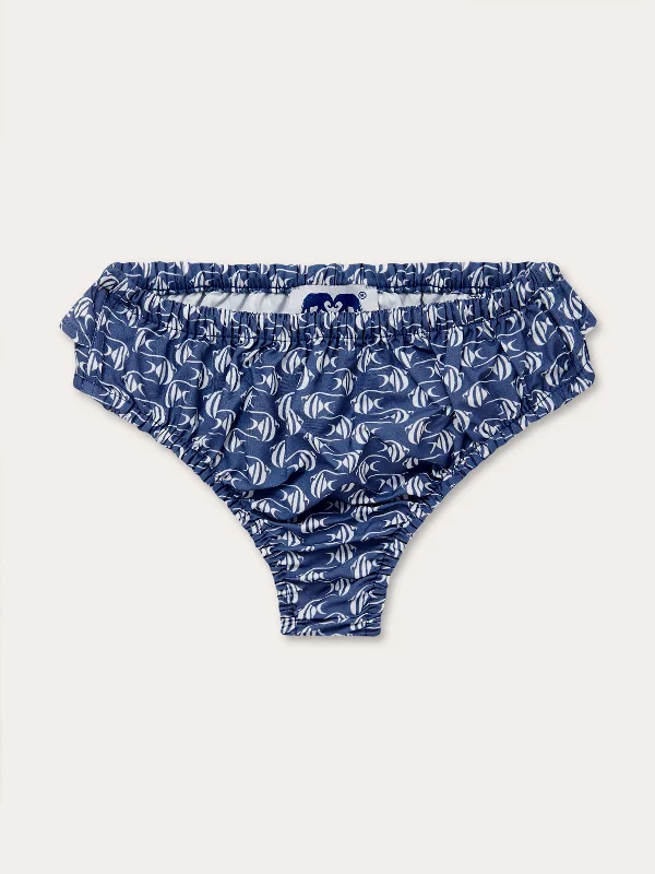 Glamorous Female SwimwearGirls Go With the Flow Calabash Bikini Bottoms