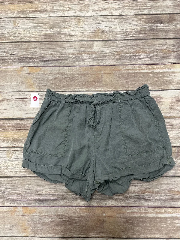 women's solid-color shortsShorts By Aerie In Green, Size: Xl