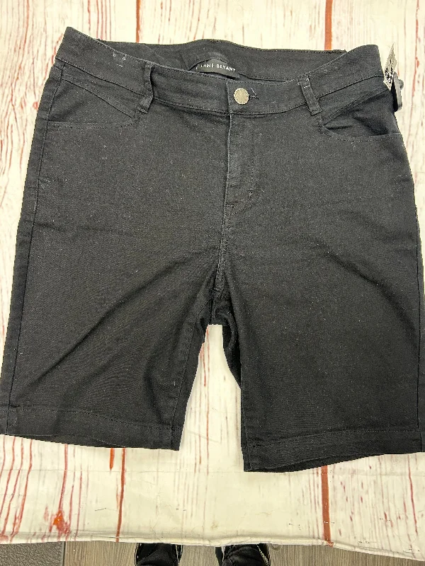 women's denim shortsShorts By Lane Bryant In Black, Size: 14