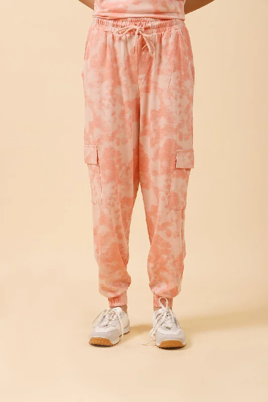 TIE AND DYE JOGGER PANTS