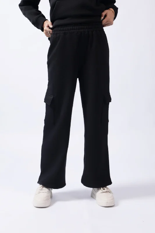 WIDE LEG CARGO PANTS