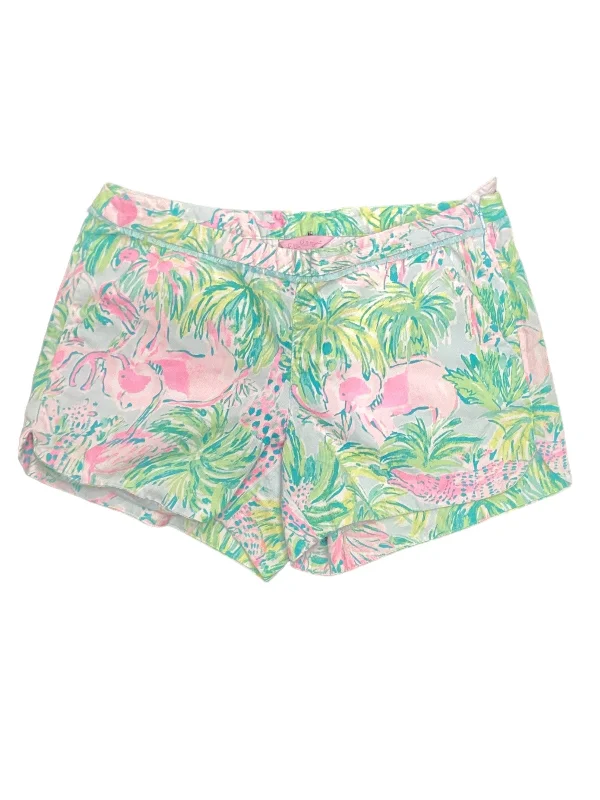 women's leather shortsShorts By Lilly Pulitzer In Multi-colored, Size: 2