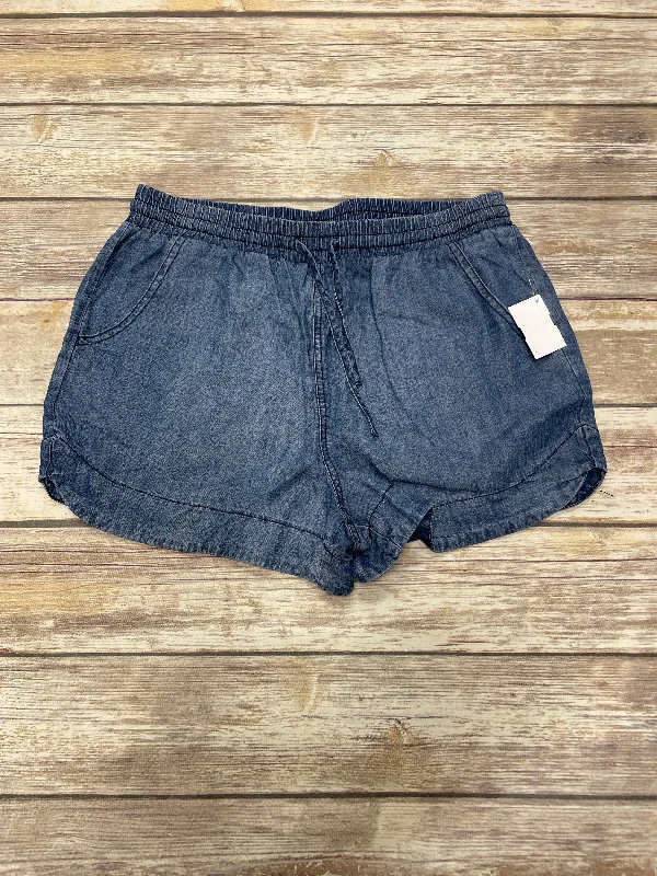 women's fair-trade shortsShorts By Universal Thread In Blue Denim, Size: M