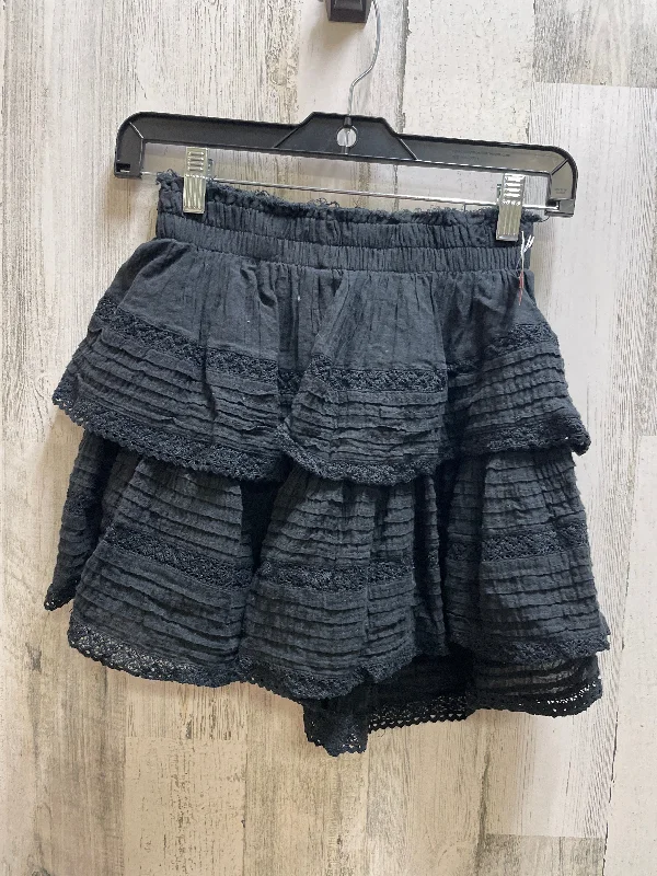 women's solid-color skirtsBlack Skirt Mini & Short Aerie, Size Xs