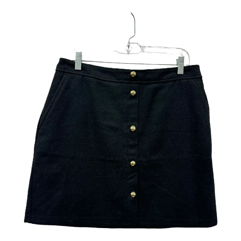 women's formal tiered skirtsBlack Skirt Mini & Short By Loft, Size: 10