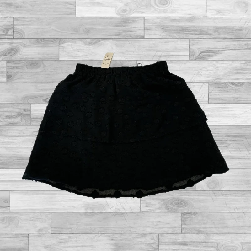 women's breathable cocktail skirtsBlack Skirt Mini & Short Loft, Size Petite   Xs