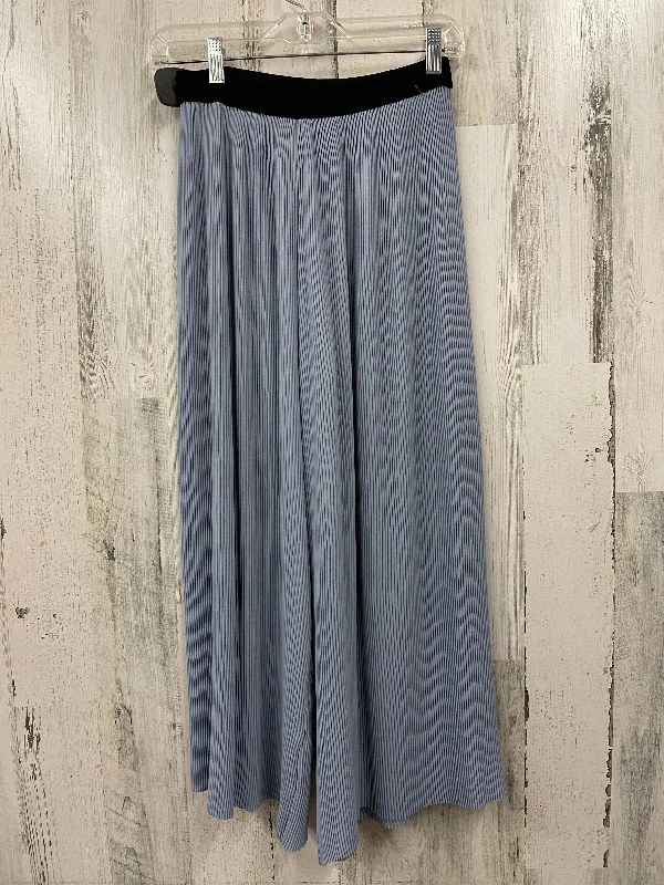 women's leather skirtsBlue Skirt Maxi Zara, Size 2