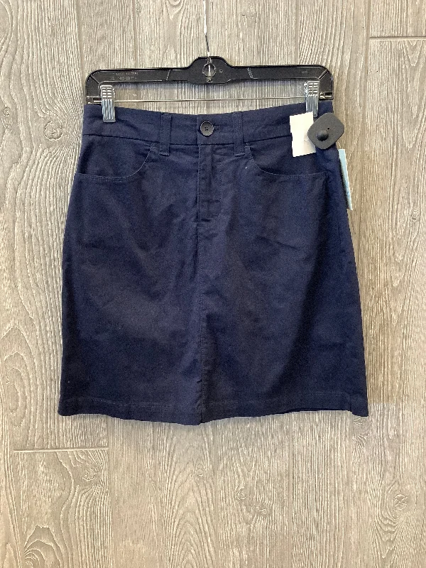 women's fitted skirtsBlue Skirt Mini & Short Croft And Barrow, Size 4