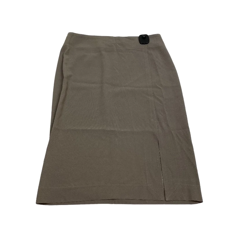 women's versatile work skirtsBrown Skirt Midi Mm. Lafleur, Size M