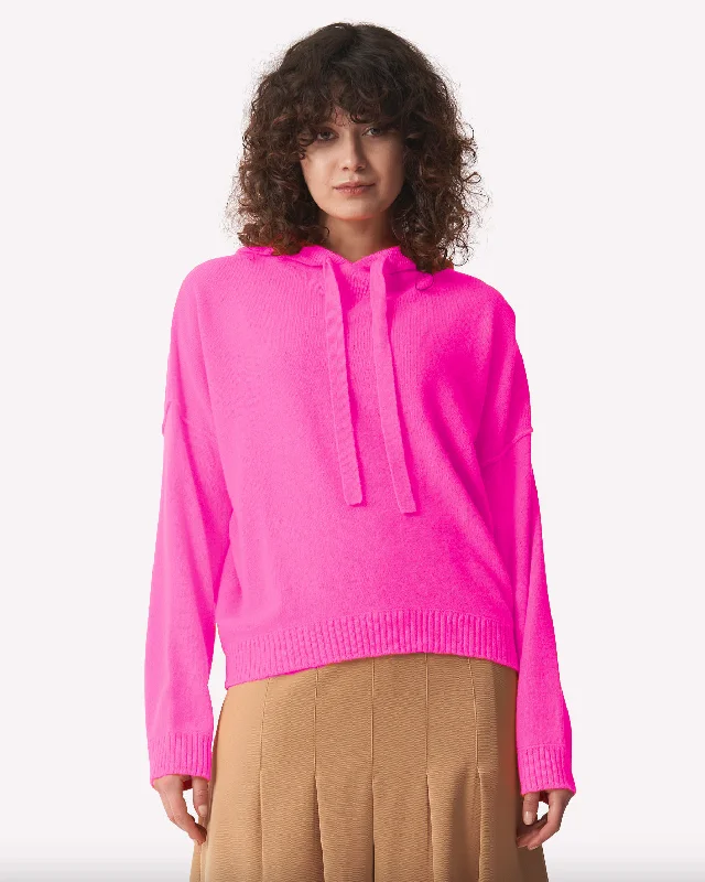 long-sleeved women's topsHattie Hoodie - Pink