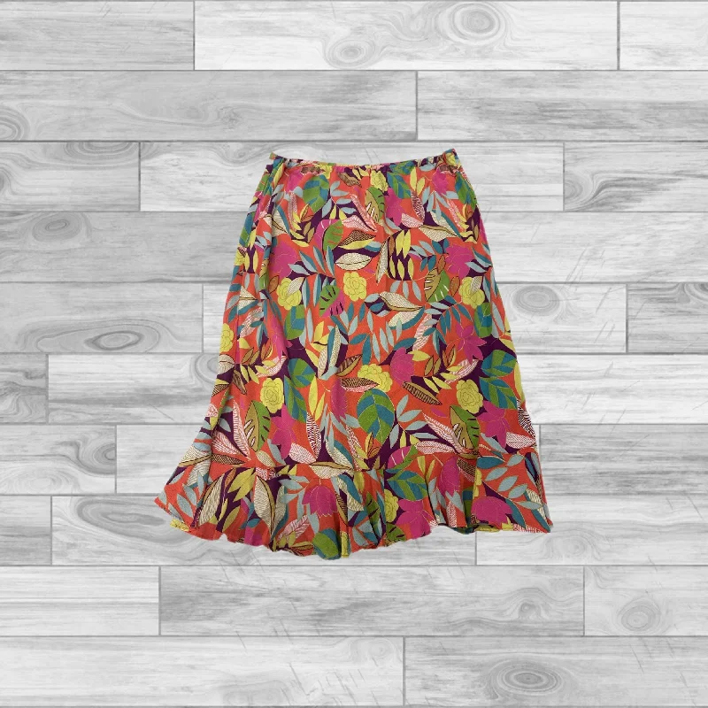 women's woven A-line skirts for summerMulti-colored Skirt Midi Cmc, Size S