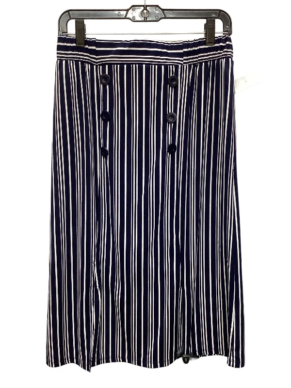 women's breathable cocktail skirtsStriped Pattern Skirt Midi Robert Louis, Size S