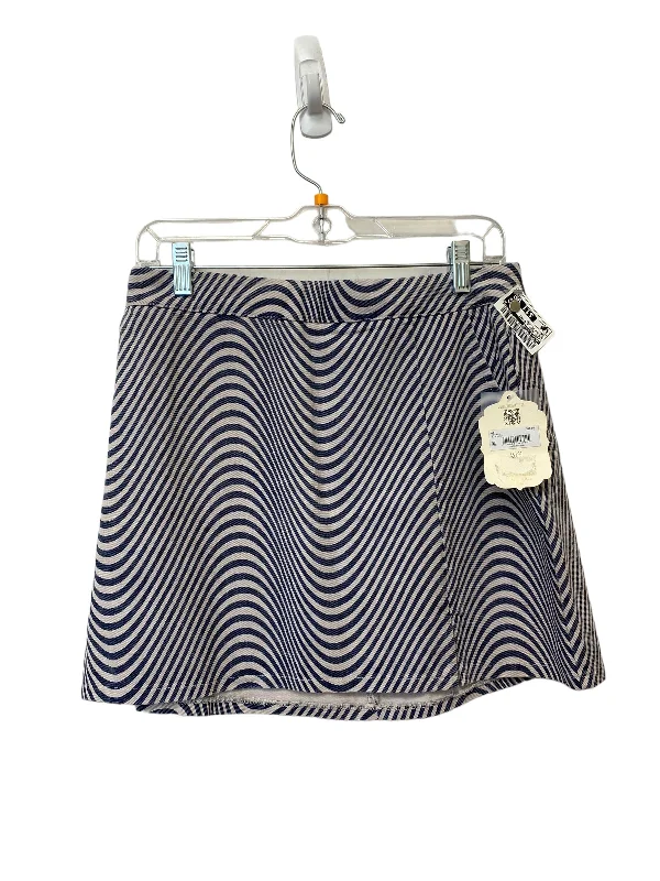 women's floral pleated skirtsStriped Pattern Skirt Mini & Short Altard State, Size L