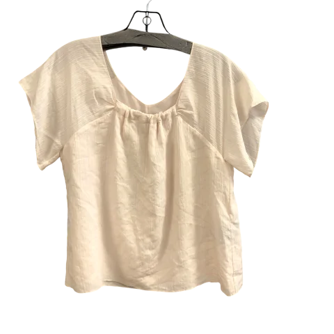 women's tops for those who want to add a bit of flair and personality to their looksTop Short Sleeve By Club Monaco In Pink, Size: M