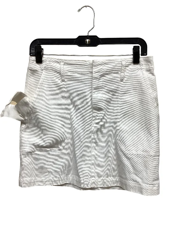 women's dressy skirtsWhite Skirt Mini & Short Gianni Bini, Size M