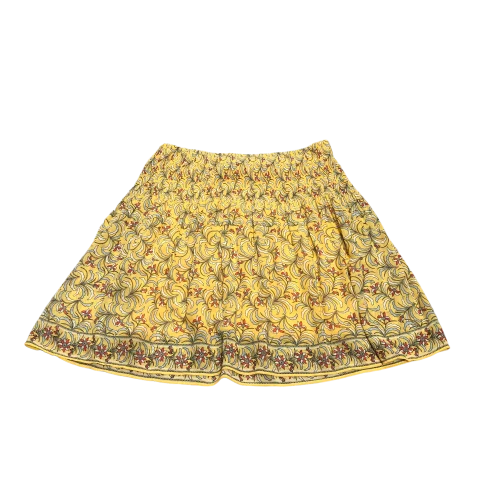 women's chiffon skirtsYellow Skirt Midi Max Studio, Size L