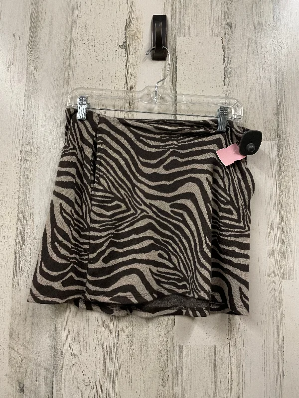 women's everyday casual skirtsZebra Print Skirt Mini & Short Altard State, Size M