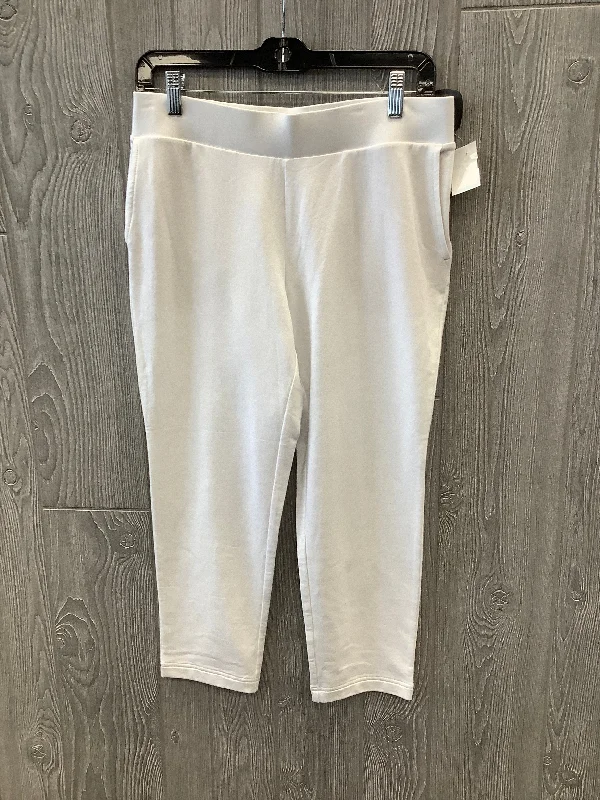 women's spring pantsPants Cropped By Pure Jill In White, Size: 4p