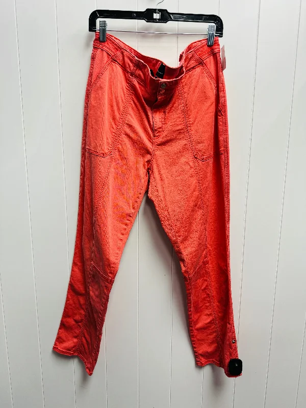 women's dress pantsPants Cropped By White House Black Market In Orange, Size: 14