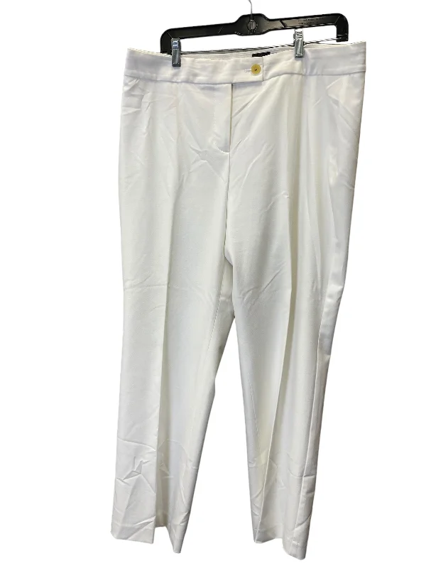 women's cycling pantsPants Dress By Talbots In White, Size: 14