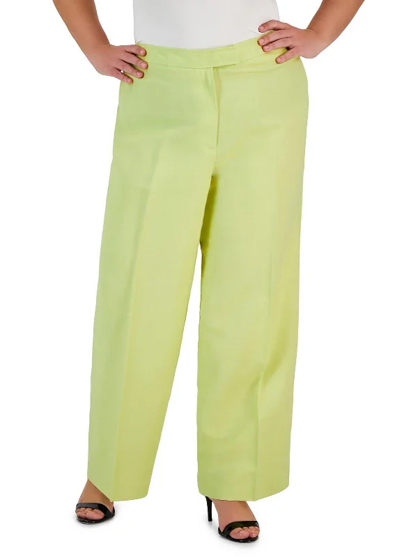 women's flare pantsWomens High Rise Stretch Wide Leg Pants