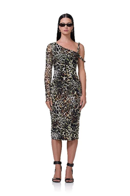 women's work dressesCharo Dress - Fall Animal