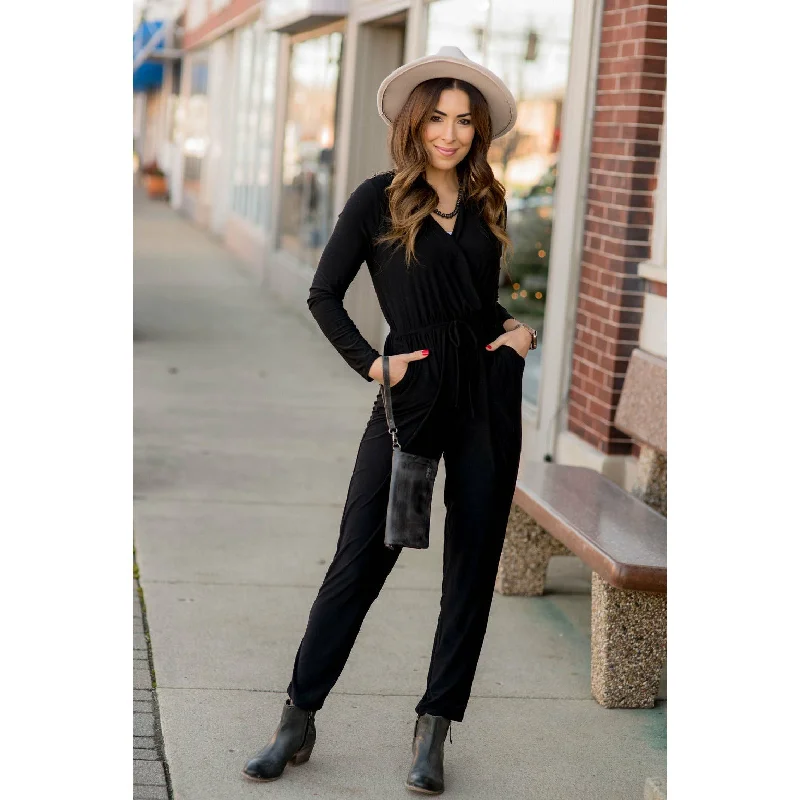 Floor-Length DressDay Out Long Sleeve Jumpsuit