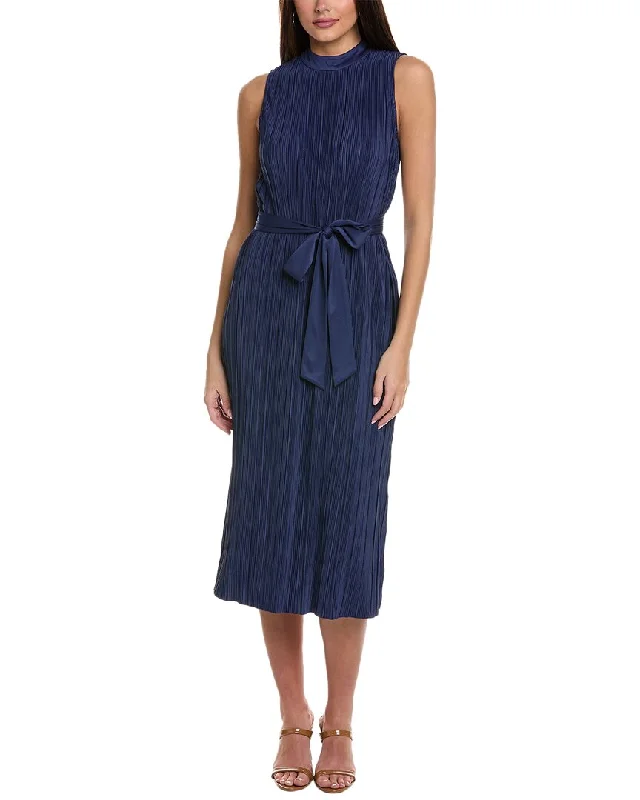 Minimalist DressCrystal Kobe Pleated Midi Dress