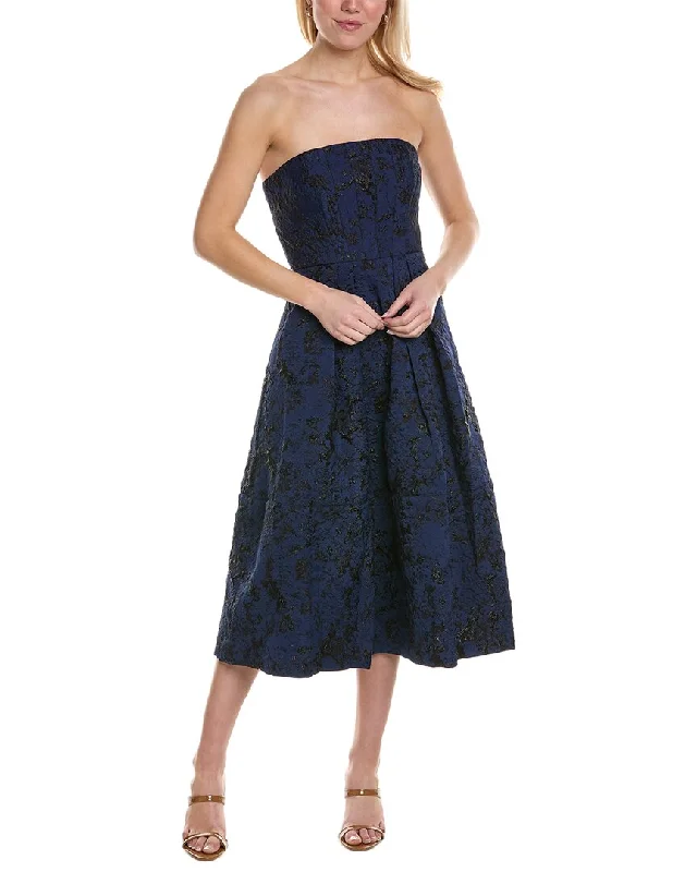 women's club dressesML Monique Lhuillier Isabel Jacquard Midi Dress