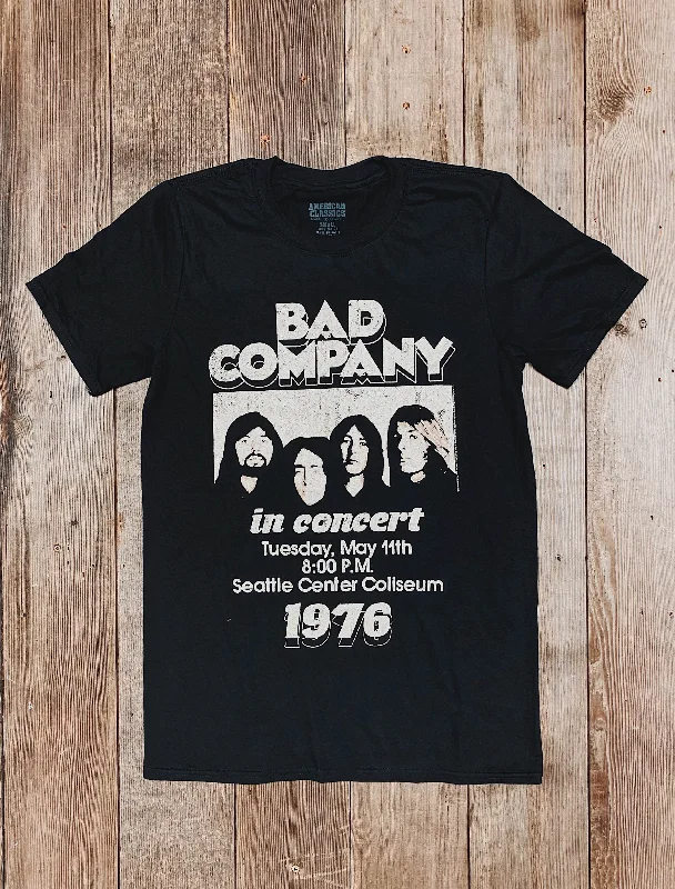 women's tops for those who want to stay warm and stylish during colder weatherBad Company In Concert '76 T-Shirt