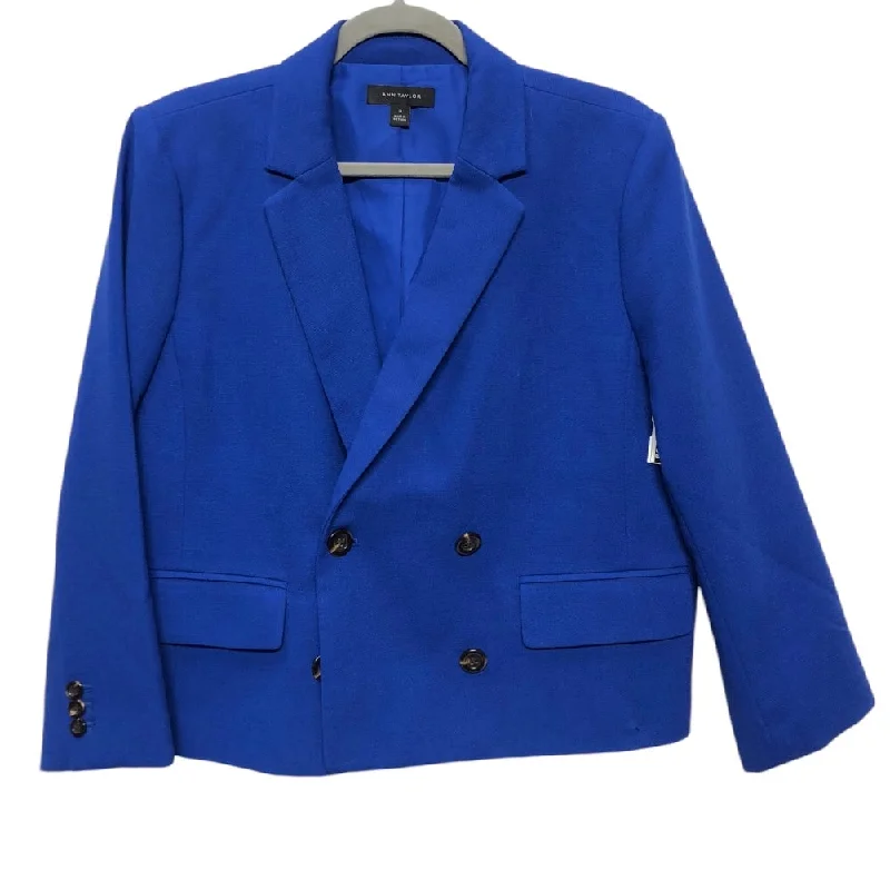 women's coats for skiingBlazer By Ann Taylor In Blue, Size: 12