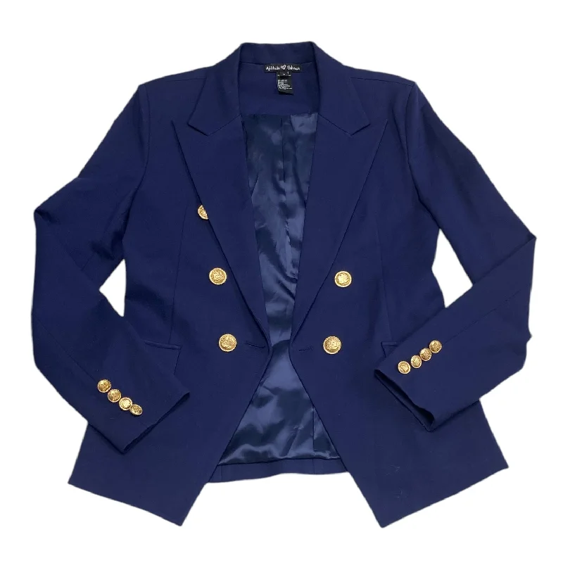 women's coats for snowboardingBlazer By Attitude Unknown In Blue & Gold, Size: M