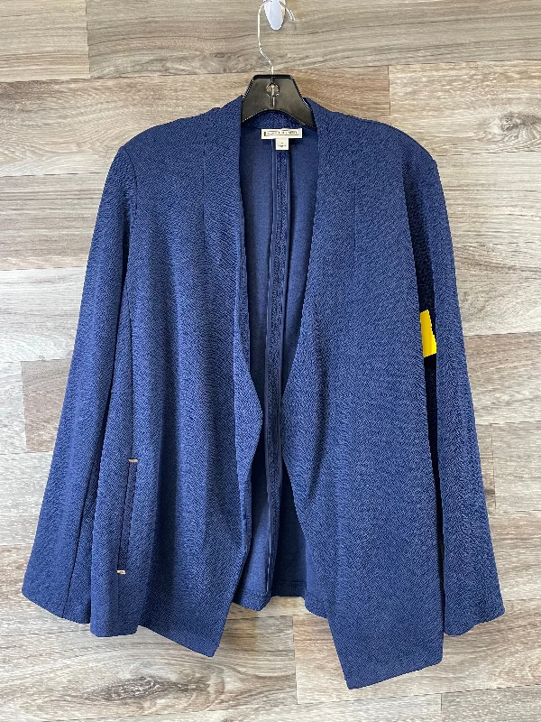 elegant women's coatsBlazer By Dana Buchman In Navy, Size: L