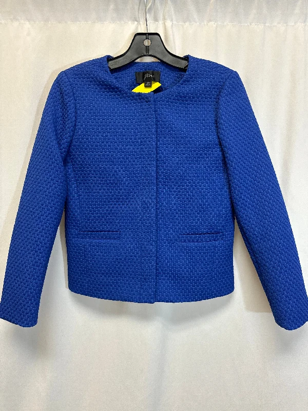 women's coats with zippersBlazer By J. Crew In Blue, Size: Xs