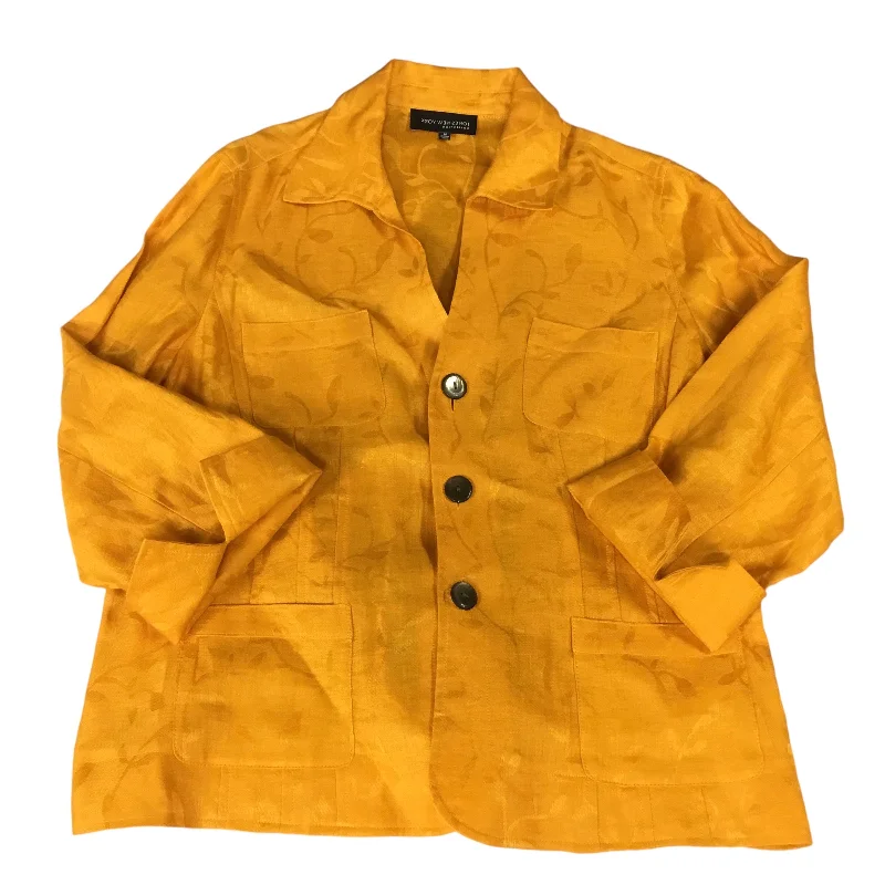 women's coats that offer both functionality and fashion-forward flairBlazer By Jones New York In Yellow, Size: 16