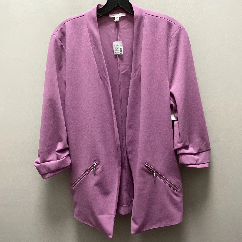 classic women's coatsBlazer By Maurices In Purple, Size: Xl