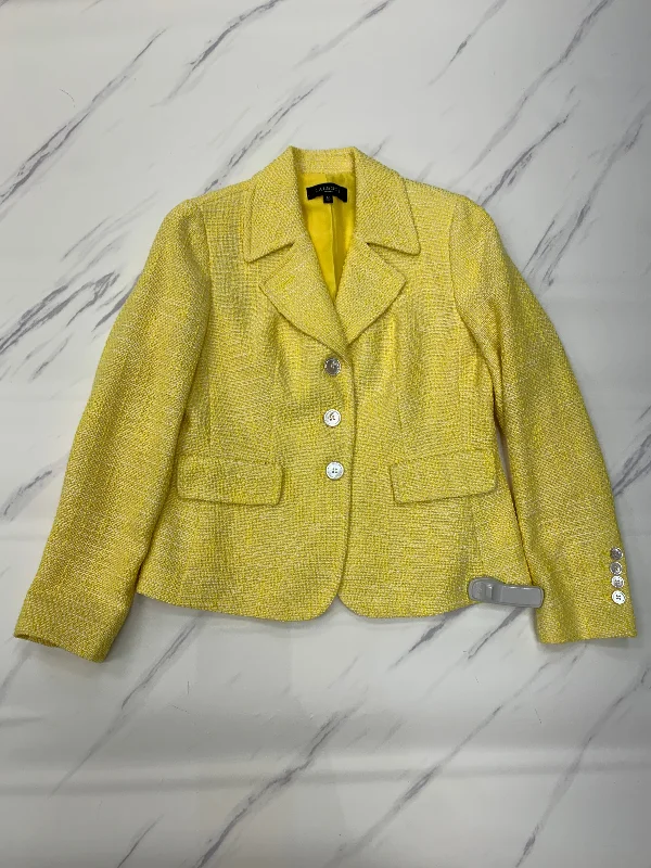 women's coats for those who seek both warmth and flairBlazer By Talbots In Yellow, Size: 6petite