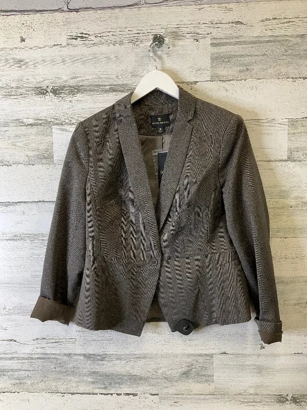 affordable women's coatsBlazer By Worthington In Brown, Size: 10