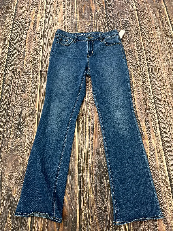 women's white denim jeansJeans Boot Cut By Old Navy In Blue Denim, Size: 6